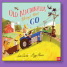 Old MacDonals's farm comes with all the usual animals, but what he really loves is his huge collection of farm vehicles.  Illustrated by Migy Blanco.